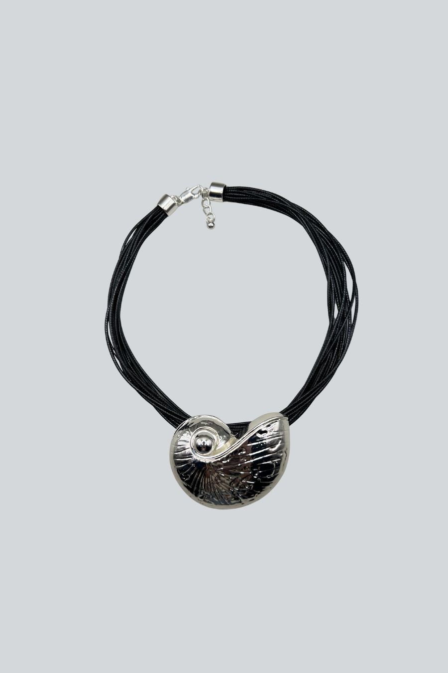 COLLAR CARACOL PLATA